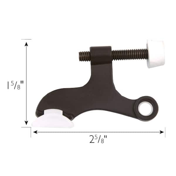 Oil Rubbed Bronze Hinge Pin Door Stop for Hollow Core Doors Value Pack (5 per Pack) Oil Rubbed Bronze Hinge Pin Door Stop for Hollow Core Doors Value Pack (5 per Pack)