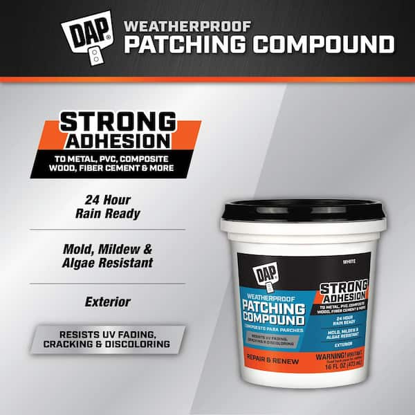Weatherproof 16 oz. White Patching Compound (12-Pack)