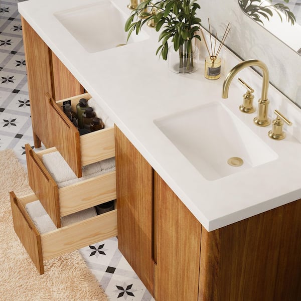 Water Creation Sequoia 72 In. W x 22 in. D x 34.4 in. H Double