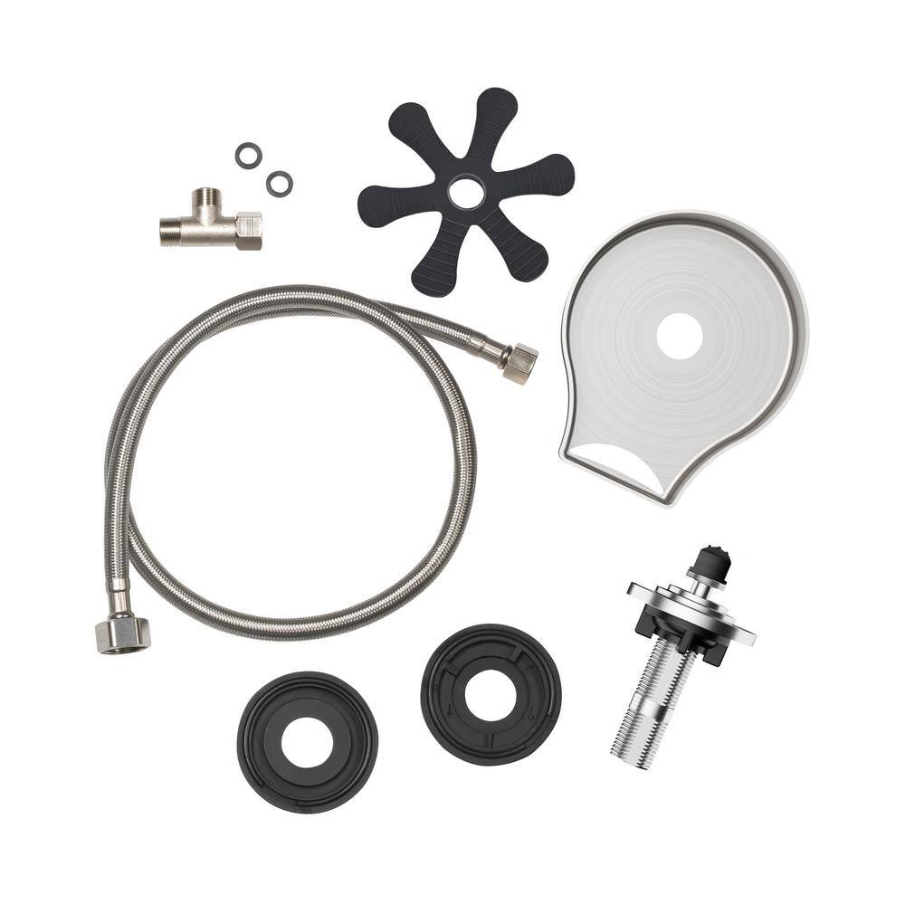 Stainless Steel Kitchen Sink Glass Rinser with Detachable Hose
