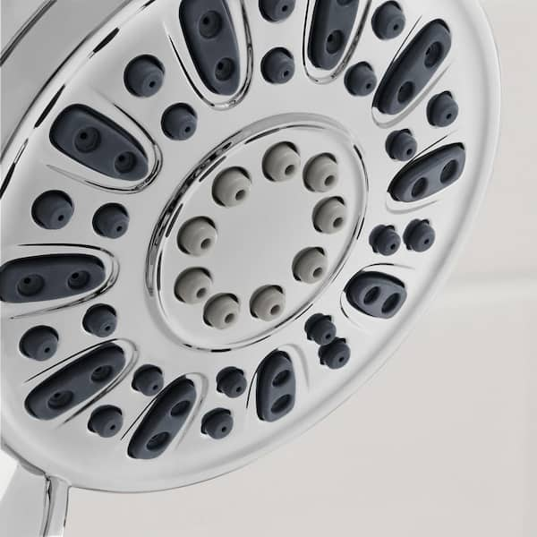 Glacier Bay 1-Spray Wall Mount Handheld Shower Head 1.8 GPM in Chrome  8466000HC - The Home Depot