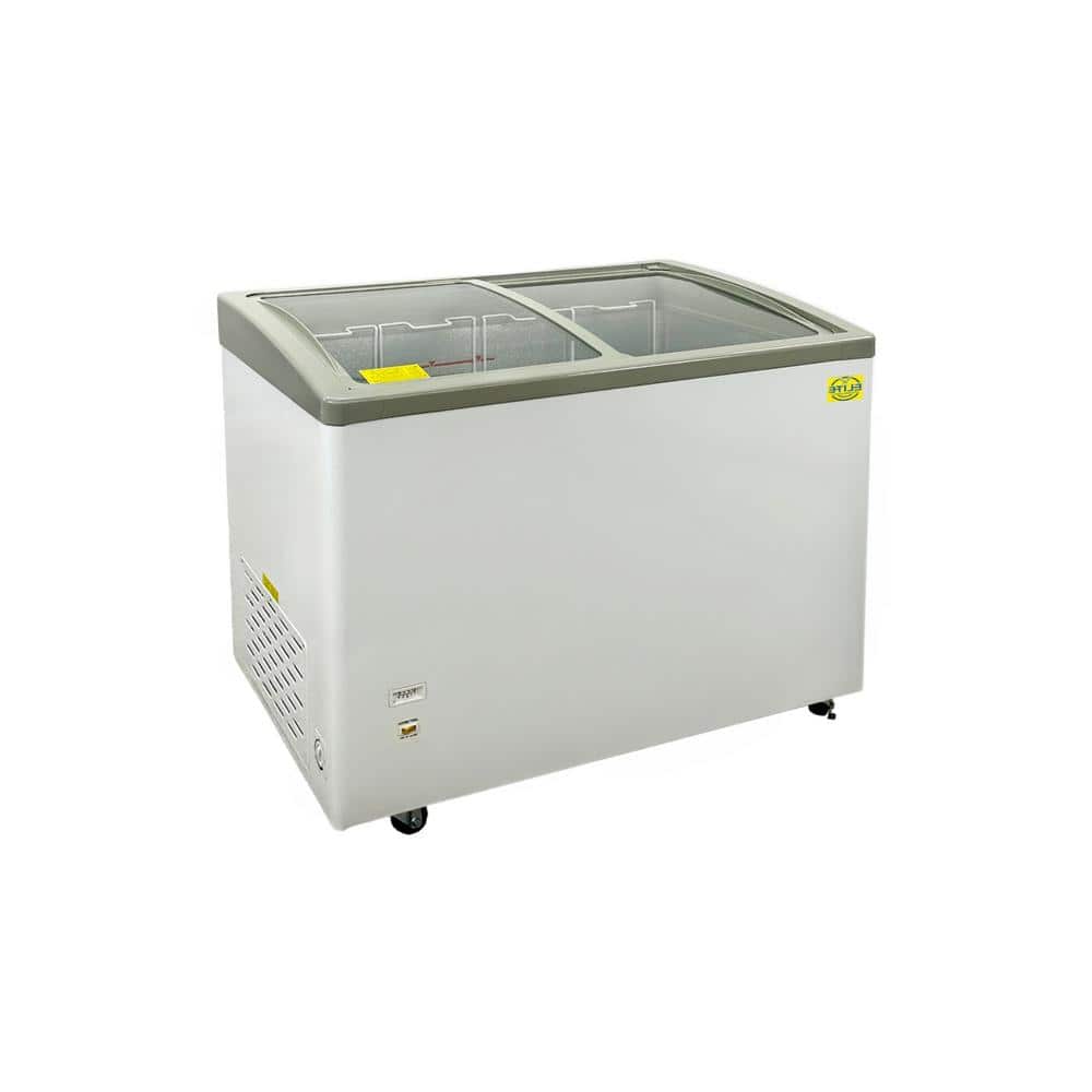 Elite Kitchen Supply 41.2 in. 12 cu. ft. Manual Defrost Commercial Ice Cream Chest Freezer ESD280S in White