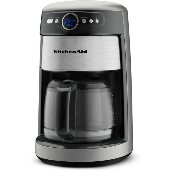 KitchenAid 14-Cup Coffee Maker in Contour Silver-DISCONTINUED