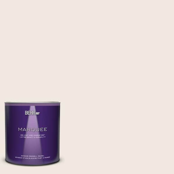 BEHR MARQUEE 1 qt. 720C1 White Truffle Eggshell Enamel Interior Paint