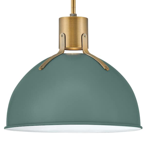 HINKLEY - Argo 1-Light Sage Green Pendant Light