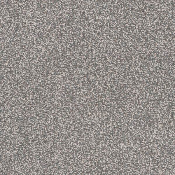 Home Decorators Collection Gilbert Park II - Tudor - Gray 66 oz. Polyester Texture Installed Carpet