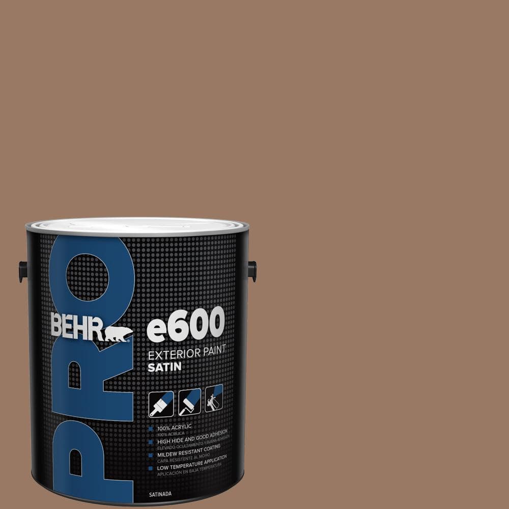 1 gal. #250F-5 Fudge Bar Satin Exterior Paint price history on PriceWatchPro