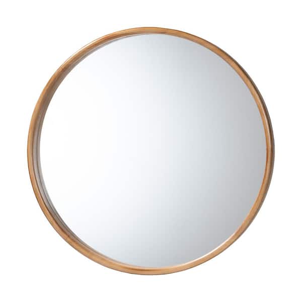 Baxton Studio Tzara 27.6 in. W x 27.6 in. H Wall Mirror
