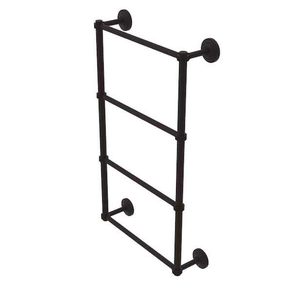 Que New Collection 30 in. Wall Mounted Guest Towel Holder in Oil Rubbed Bronze