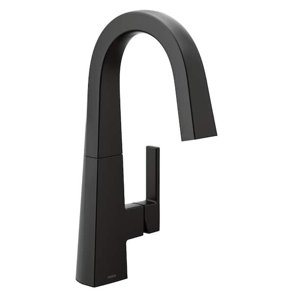 Nio Single-Handle Bar Faucet in Matte Black