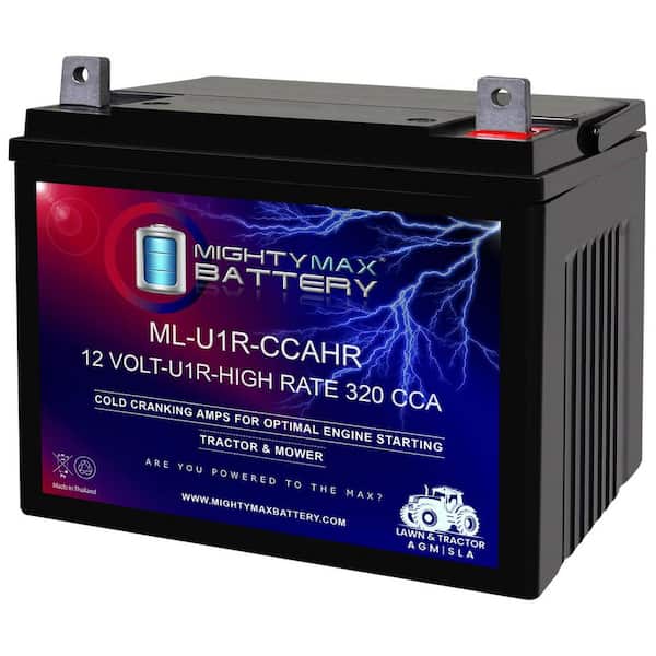 ML-U1-CCAHR-XRP 12-Volt 320CCA Replacement Battery Compatible with Husqvarna YTH1842 U1R Lawn Mower