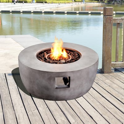 Clay Fire Pits Outdoor Heating The Home Depot