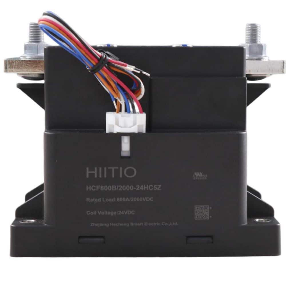 800 Amp 2000VDC High Voltage DC Contactor Ceramic Gas-Sealed Relay SPST-NO Main and SPST-NC Auxiliary 24VDC Coil UL price history on PriceWatchPro