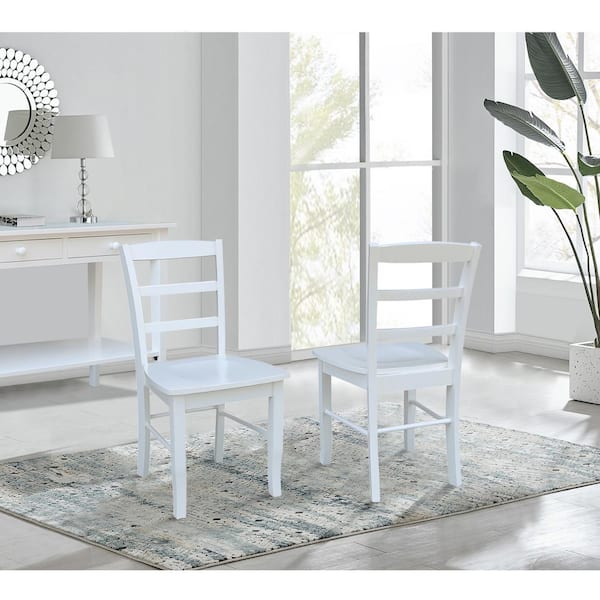 Madrid Pure White Dining Chair (Set of 2)