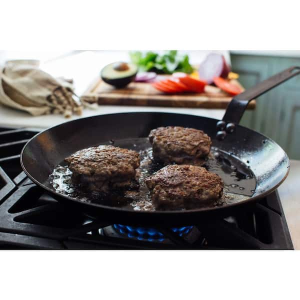 8 in. Seasoned Carbon Steel Skillet