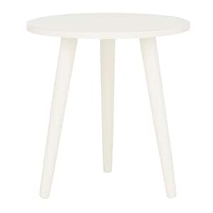 Orion Rustic White Side Table