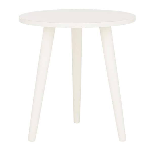 SAFAVIEH Orion Rustic White Side Table