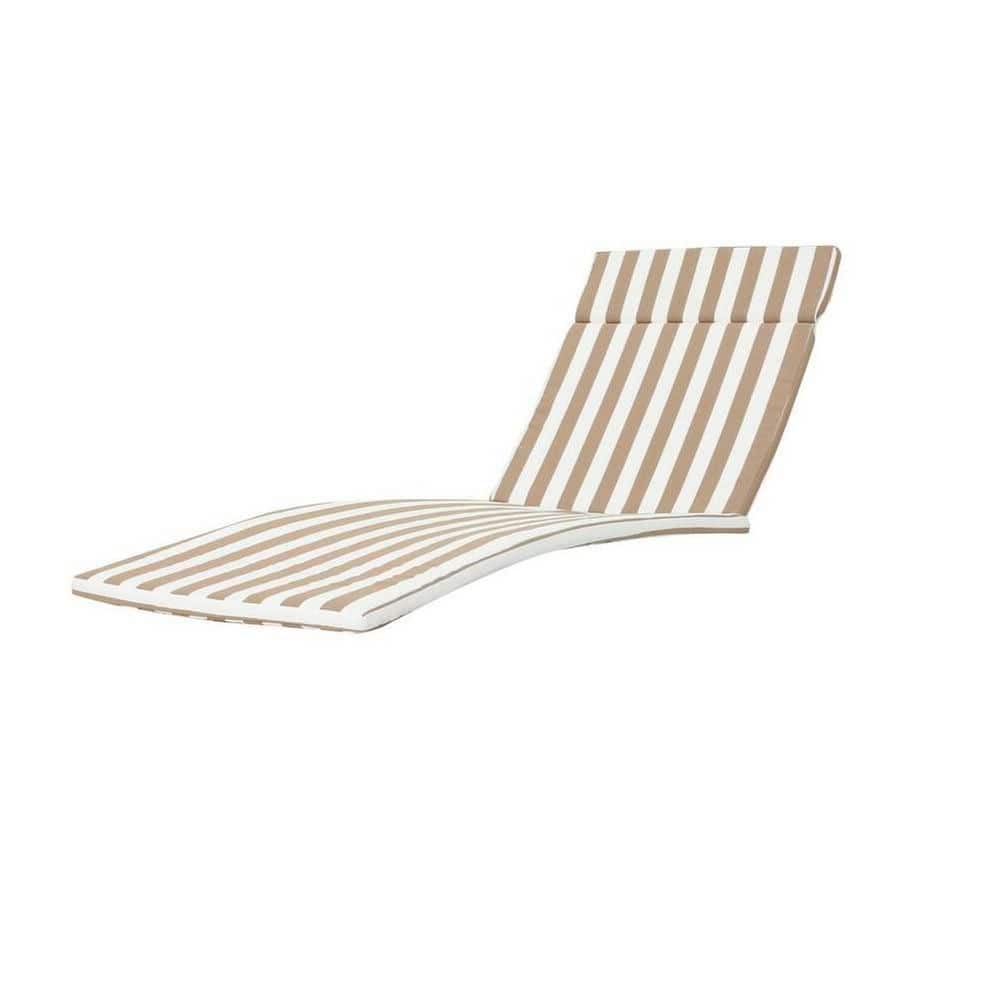 27.5 x 30.25 1-Piece Outdoor Chaise Lounge Cushion (without Chaise Lounge) in Brown price history on PriceWatchPro