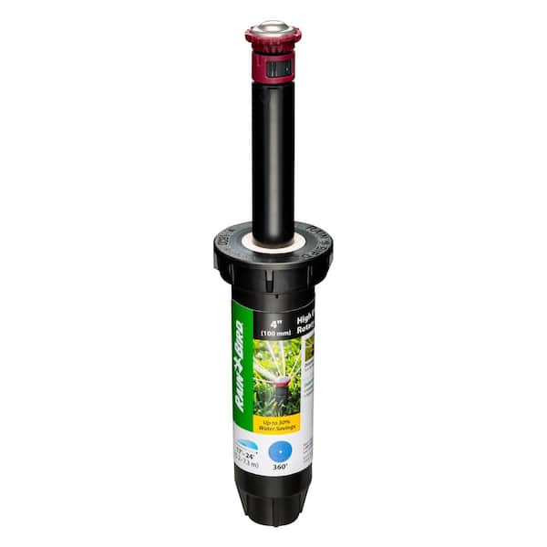 Rain Bird 22SA 4 in. Pop-Up Rotary Sprinkler, Full Circle Pattern, Adjustable 17-24 ft.
