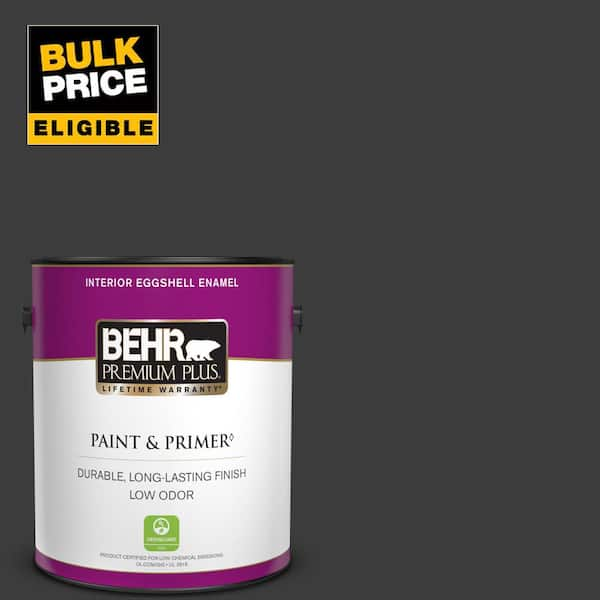 BEHR PREMIUM PLUS 1 gal. #MQ5-05 Limousine Leather Eggshell Enamel Low Odor Interior Paint & Primer