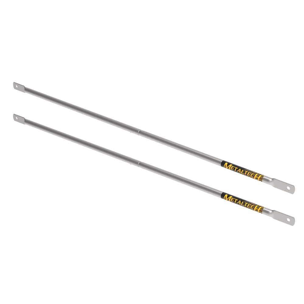 MetalTech 5 ft. Sectional Galvanized Steel Safety Guard Rail, Tool ...