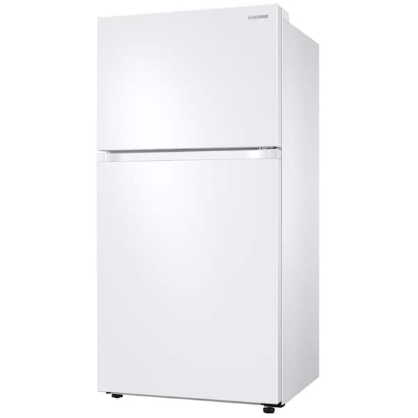 Samsung 21.1 cu. ft. Top Freezer Refrigerator with FlexZone Freezer in White, Energy Star