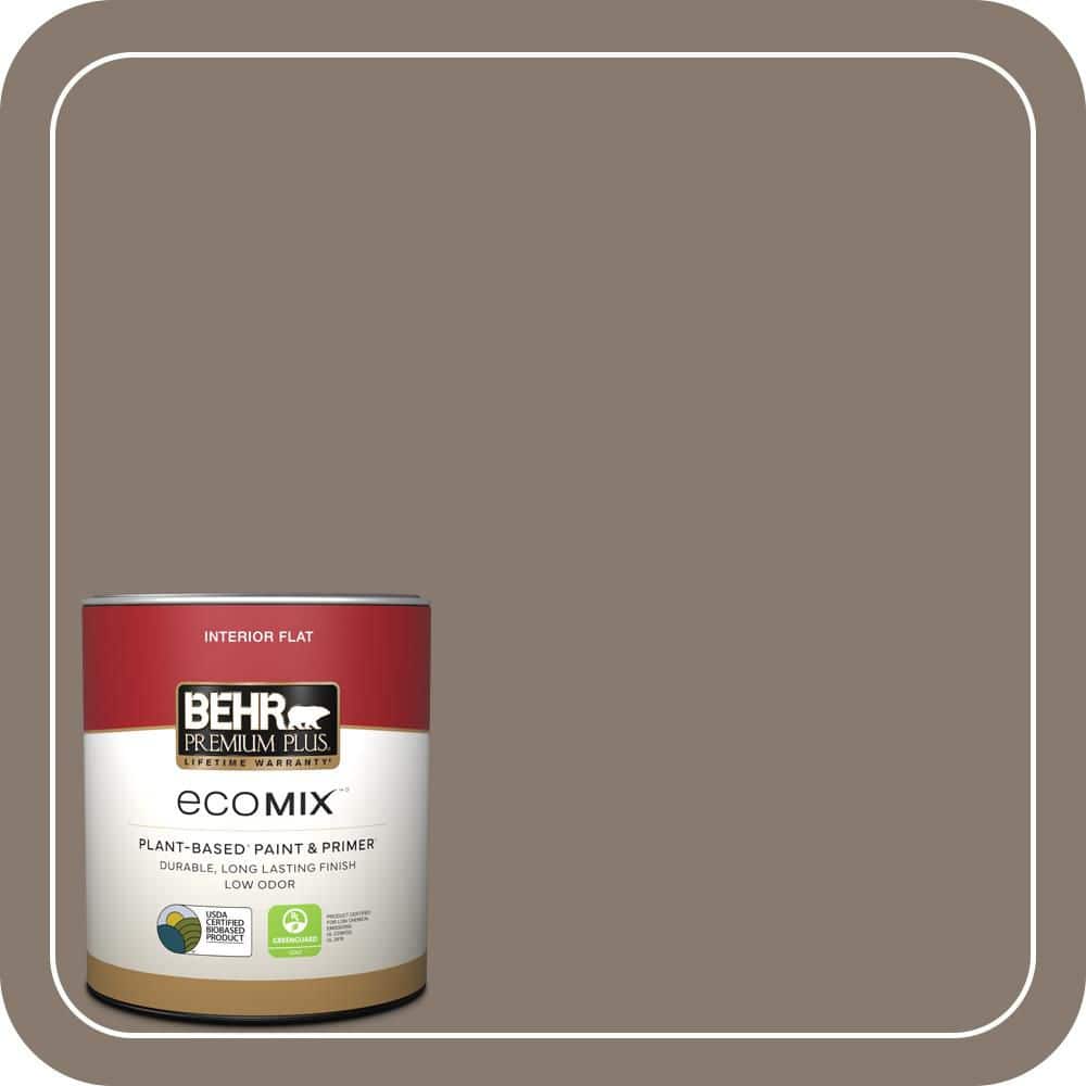 1 qt. #ECC-15-1 Lost Summit Flat EcoMix Plant-Based Interior Paint & Primer price history on PriceWatchPro