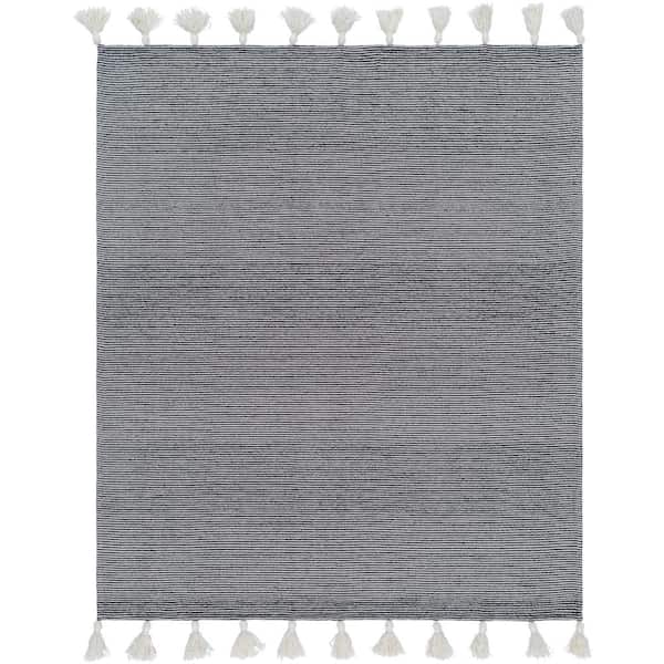 Livabliss Becki Owens Kapri Black Cotton Throw Blanket