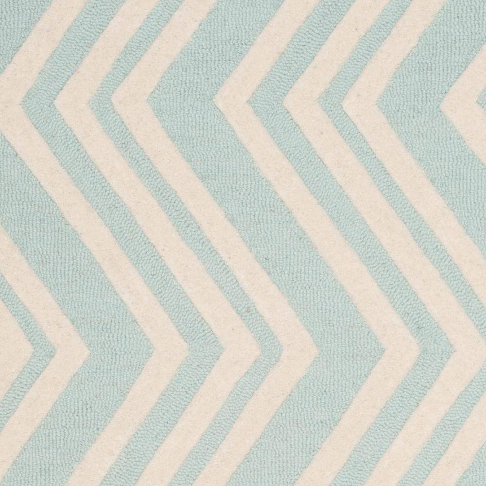Ivory Whimsy Square Hand-Tufted Wool Kids Rug - 47"x47"