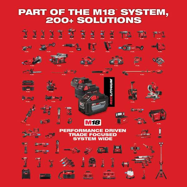 M18 FUEL 18-Volt Lithium-Ion Brushless Cordless Deep Cut Band Saw Kit  W/(2) 9.0Ah Batteries, Rapid Charger & Hard Case