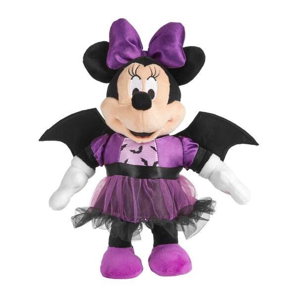 Unbranded 13 in. Animated Disney Minnie in Purple Bat Outfit Halloween Waddler