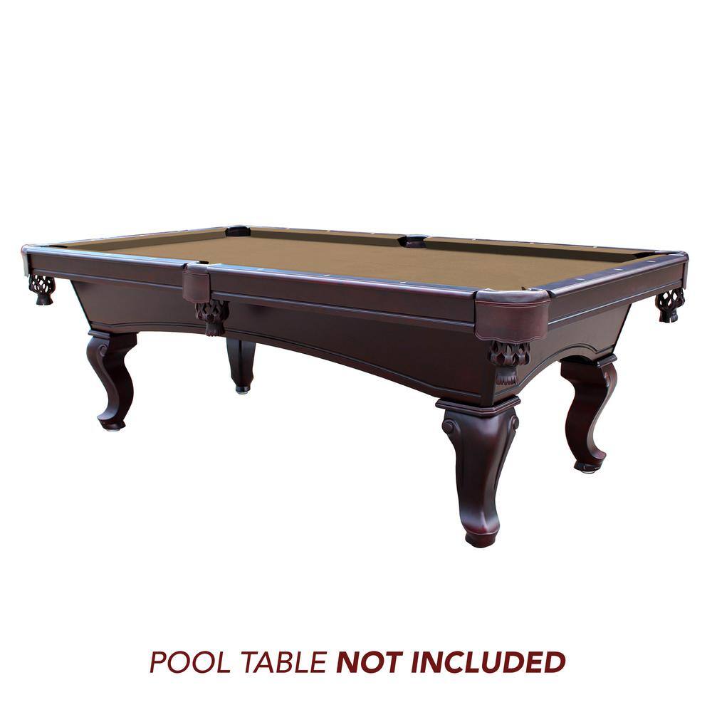 Camel Wool and Nylon 90'' Classic Pool Table Felt