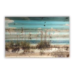 Charlie Ocean Sand Dunes Unframed Graphic Print Nature Art Print 30 in. x 48 in. .