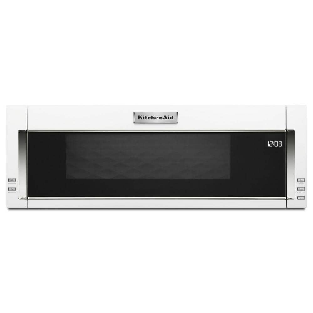 1.1 cu. ft. Over the Range Low Profile Microwave Hood Combination in White