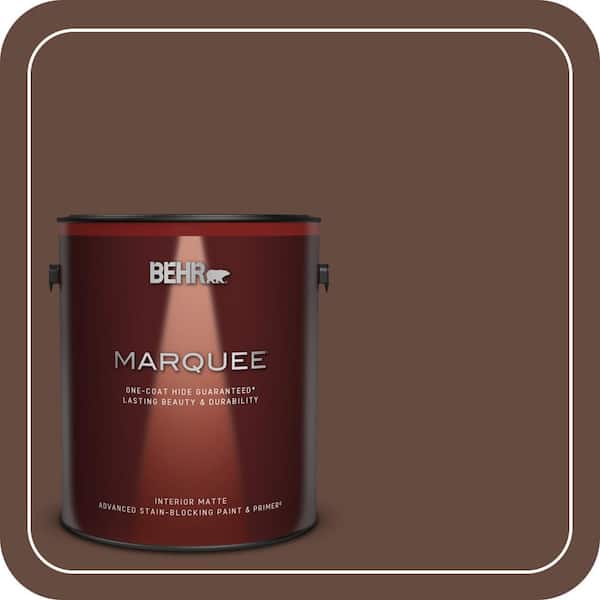 BEHR MARQUEE 1 gal. #QE-16 Earth Chicory Matte Interior Paint & Primer