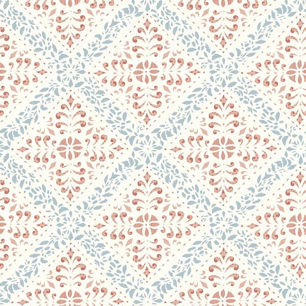 Wall Vision Nyborg Multicolor Ornamental Geometric Multicolor Wallpaper Sample
