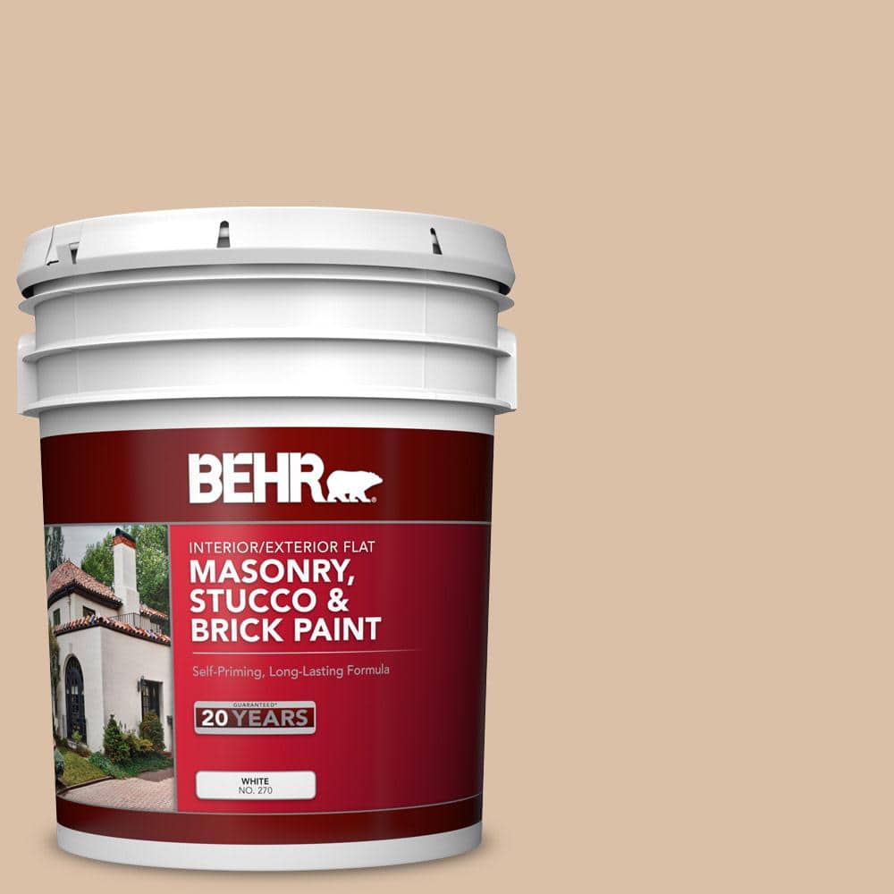 5 gal. #BXC-77 Riviera Retreat Flat Interior/Exterior Masonry, Stucco and B