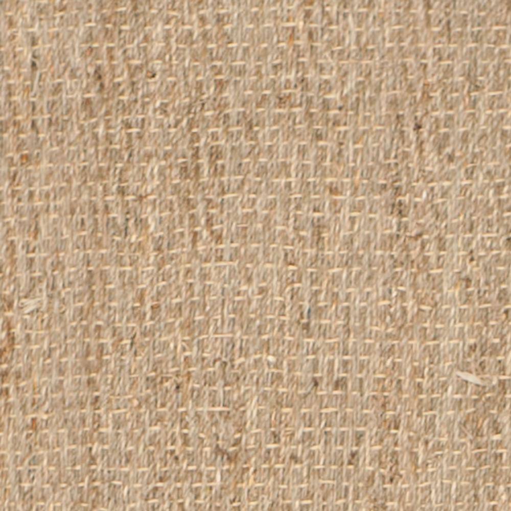 Natural Beige Herringbone Flat Woven Cotton Rug