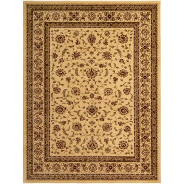 Unique Loom Voyage St. Louis Ivory 9' 0 x 12' 0 Area Rug