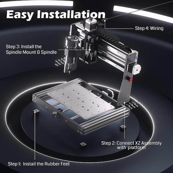 SainSmart Genmitsu 3020-PRO MAX V2 CNC Router Machine, Upgraded 3