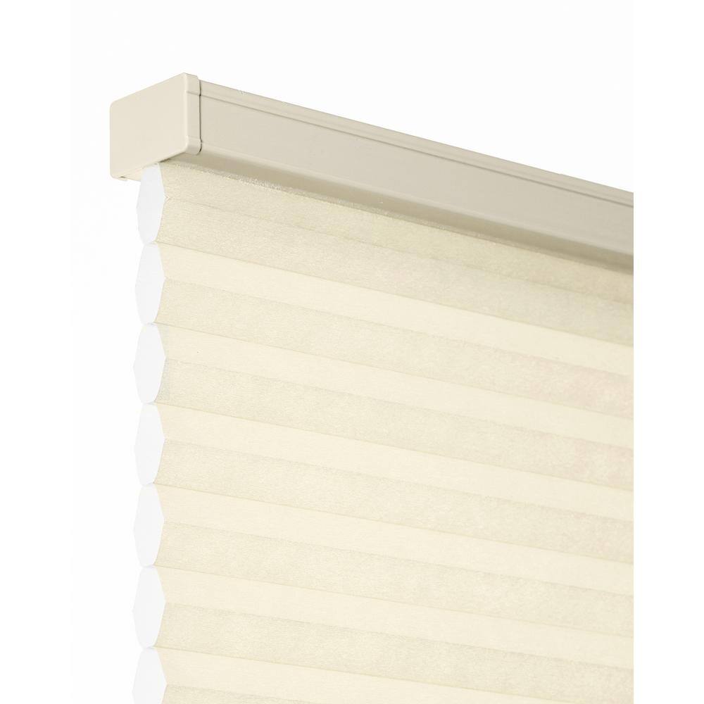 Cut-to-Size Ecru Cordless Light Filtering Insulating Polyester Cellular Shade 67.5 in. W x 48 in. L price history on PriceWatchPro