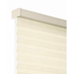 Cut-to-Size Ecru Cordless Light Filtering Insulating Polyester Cellular Shade 70 in. W x 48 in. L