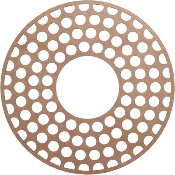 Ekena Millwork 0.25 in. x 26 in. x 26 in. Wood Medallion Moulding