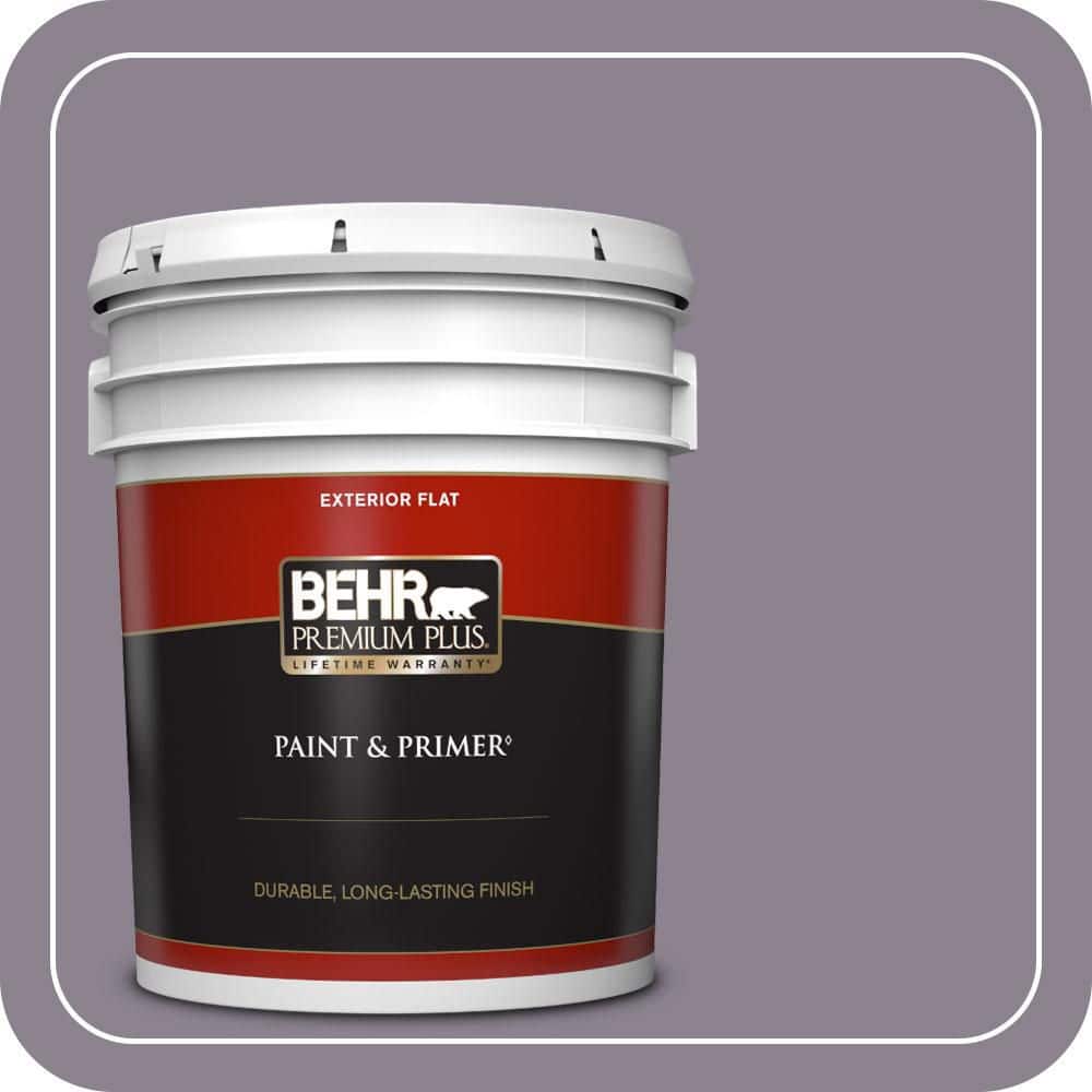 5 gal. #670F-5 Gothic Amethyst Flat Exterior Paint & Primer price history on PriceWatchPro