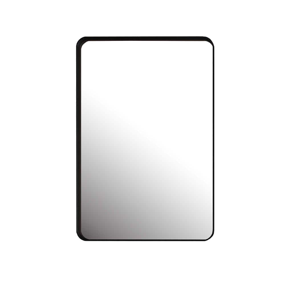 20  in. W x 5 in. D x 30 in. H Bathroom Storage Wall Cabinet, Medicine Cabinet in Black with Mirror, Adjustable Shelves price history on PriceWatchPro
