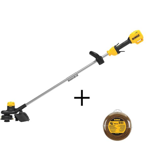 DEWALT 20V MAX Cordless Battery Powered String Trimmer (Tool Only) with Trimmer Line