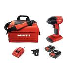 Hilti SIW 22-Volt Lithium-Ion 3/8 in. Cordless Brushless Compact Impact ...