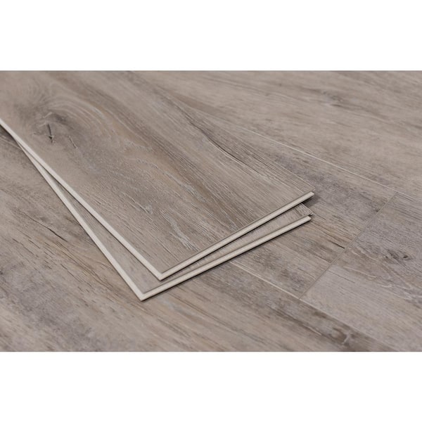 Amare Gilded Slate 20 MIL x 7 in. W x 60 in. L Click Lock Waterproof Vinyl Plank Flooring (23.9 sq. ft.)