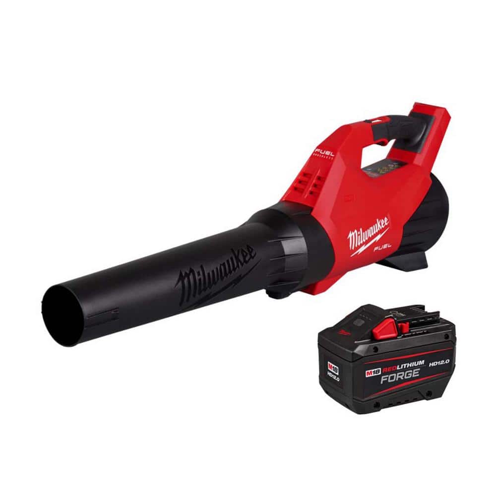 M18 FUEL 120 MPH 500 CFM 18V Brushless Cordless Battery Powered Leaf Blower with (1) 12.0 Ah FORGE Battery price history on PriceWatchPro