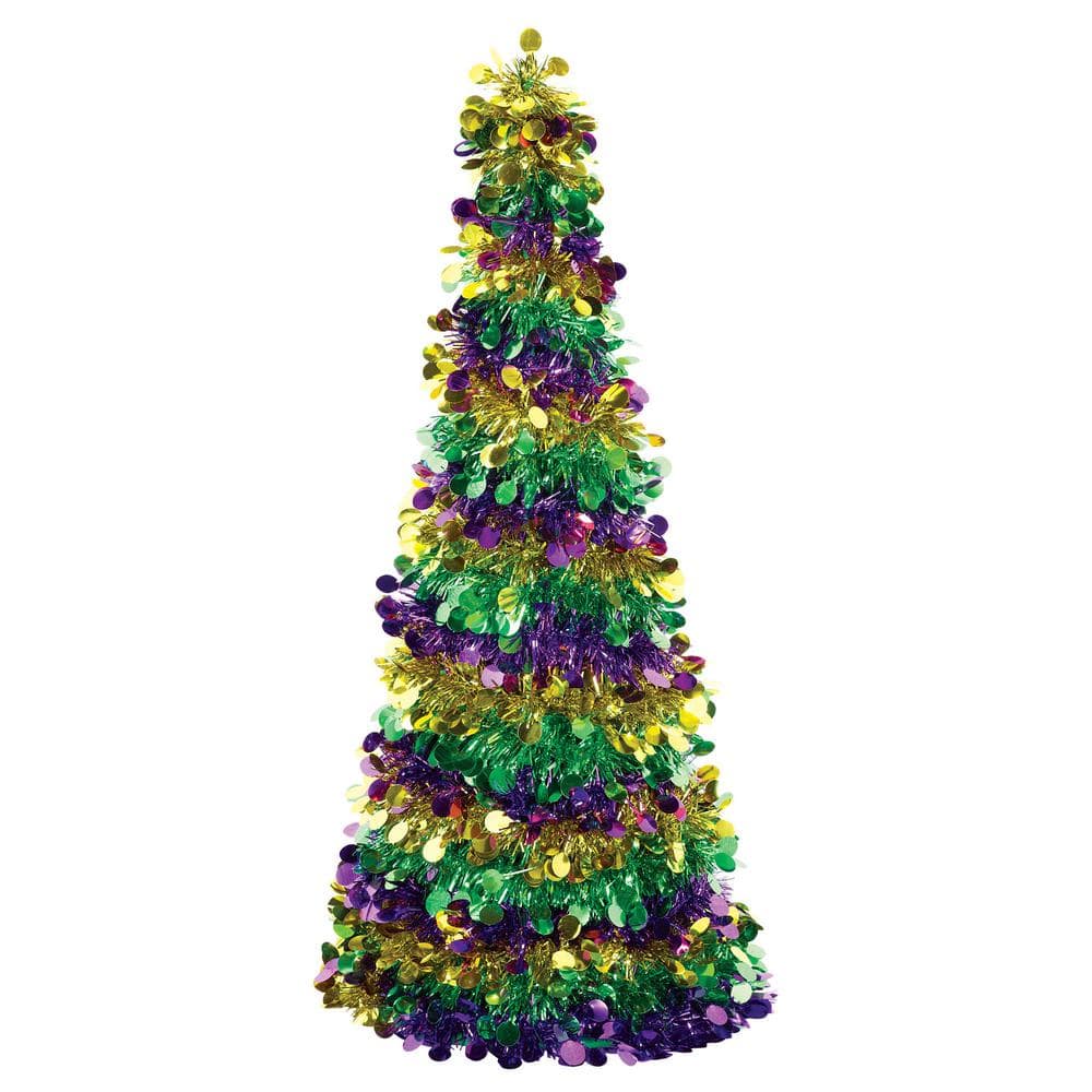 Purple Christmas Trees  Purple christmas tree, Mardi gras decorations,  Purple christmas tree decorations